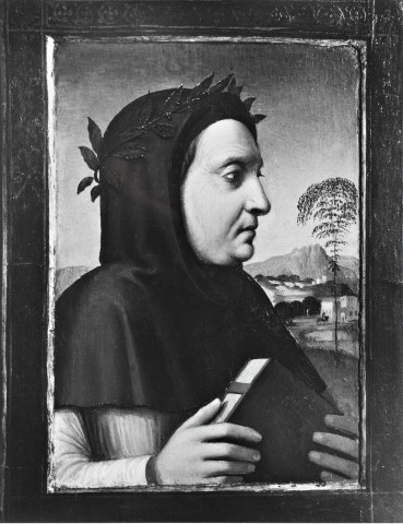 Allegri Ugo Fotografia — Piero di Cosimo - sec. XVI - Ritratto di Francesco Petrarca — insieme